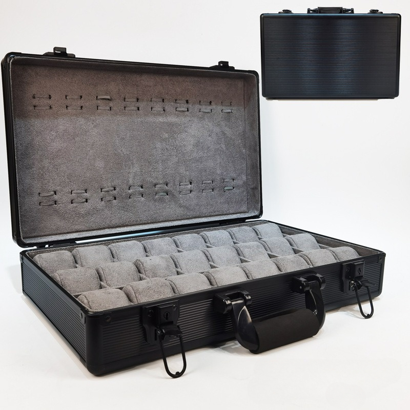 Jewelry Rolex Watches - Caja de reloj verde de aluminio,