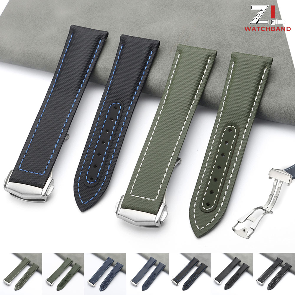 Omega Watch Seamaster - Correas de nailon de 20mm, 21mm