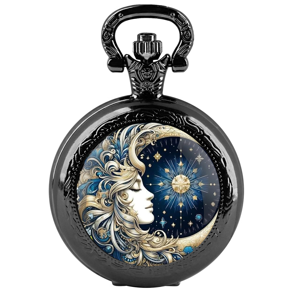 Unique Jewelry Watches - Reloj de bolsillo de cuarzo de
