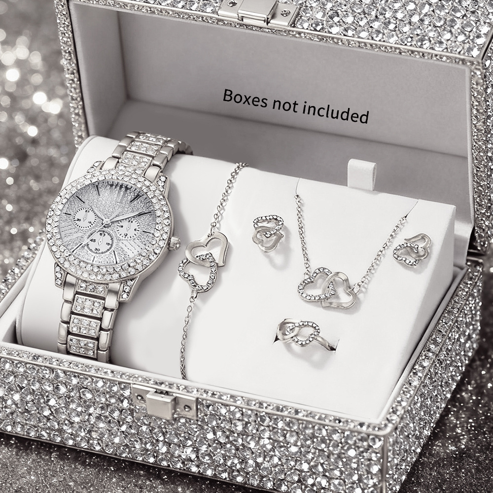 Set de 6 Piezas de Reloj y Joy - Unique Jewelry Watches reseña y precio