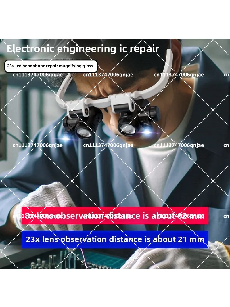Lentes de Aumento con Luz de 2 - Jewelry Repair & Watches Photos reseña y precio
