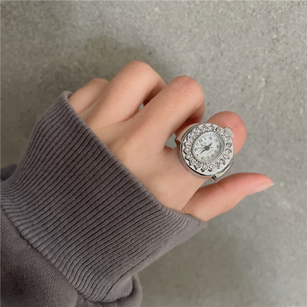 Reloj de Anillo Moderno Estilo - Unique Jewelry Watches reseña y precio