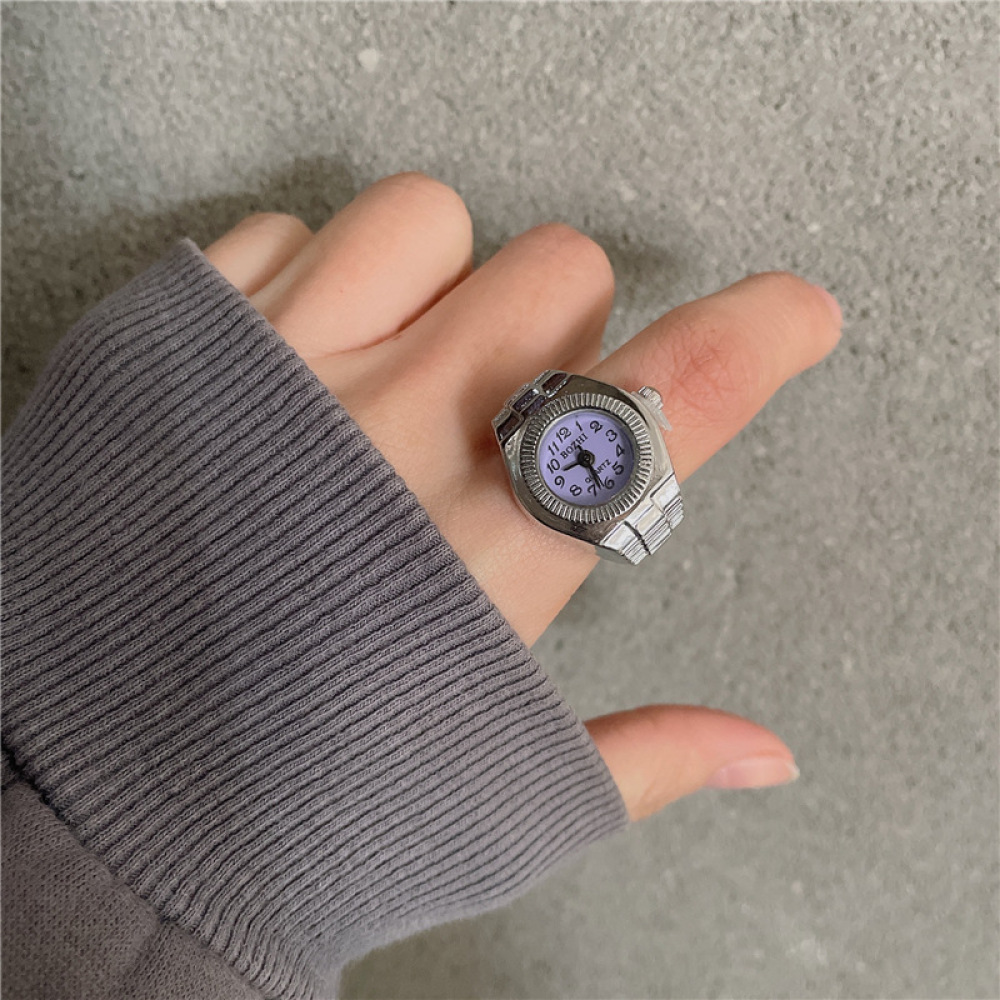 Reloj de Anillo Moderno Estilo - Unique Jewelry Watches reseña y precio