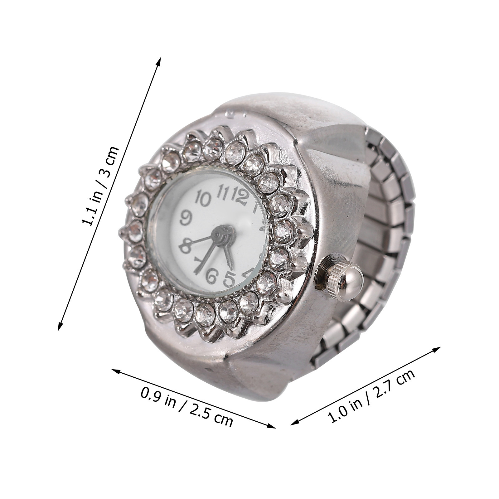 Anillo de dedo con diseño de d - Unique Jewelry Watches reseña y precio