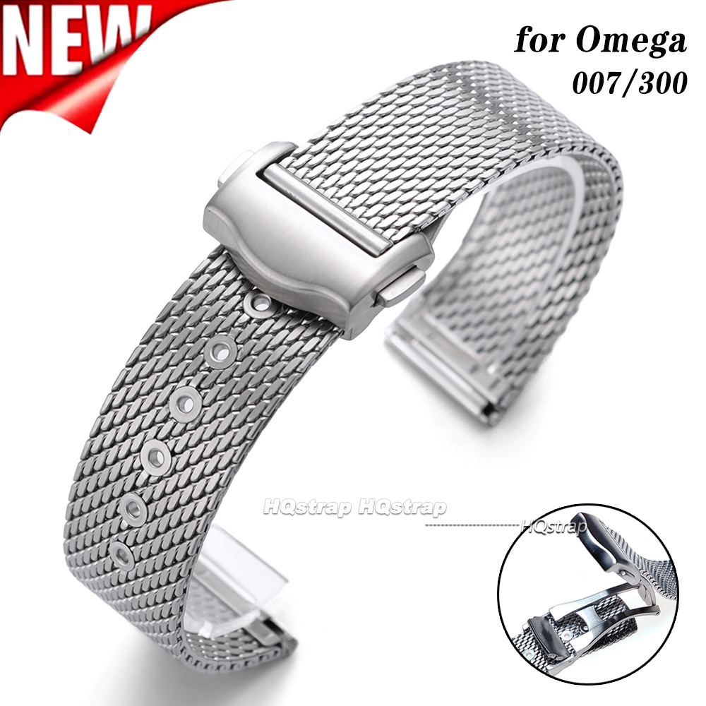 Correa de reloj de acero inoxi - Omega Watch Seamaster reseña y precio