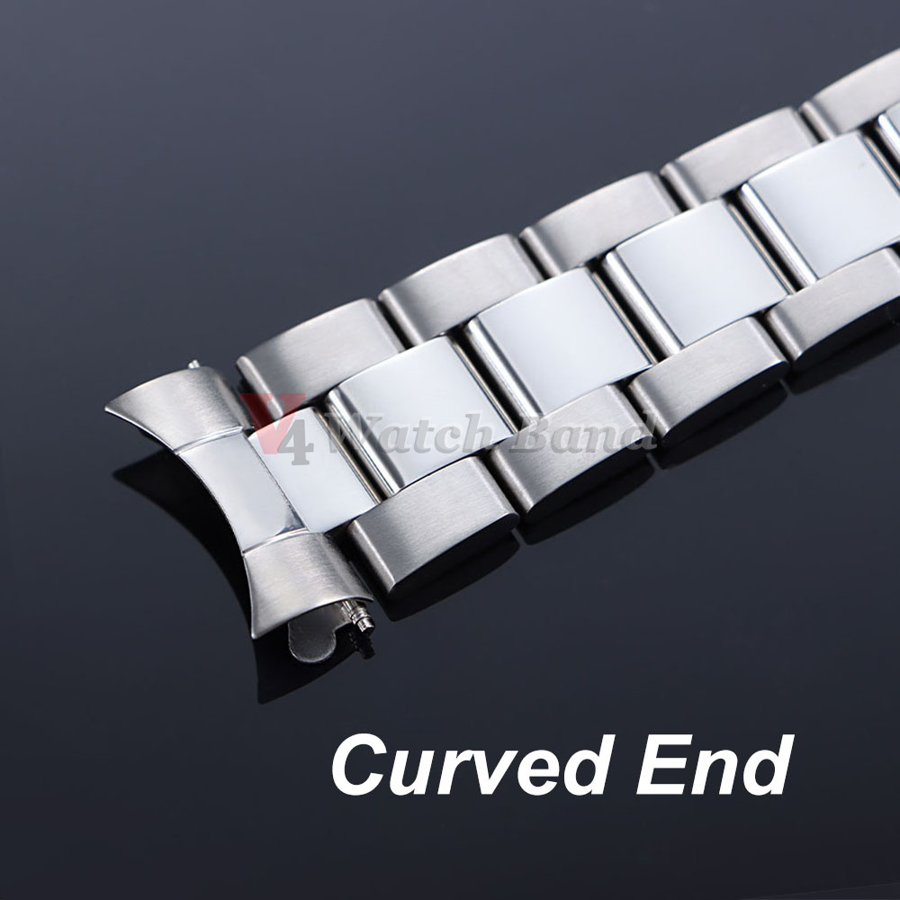 Correa de Metal con extremo cu - Jewelry Rolex Watches reseña y precio