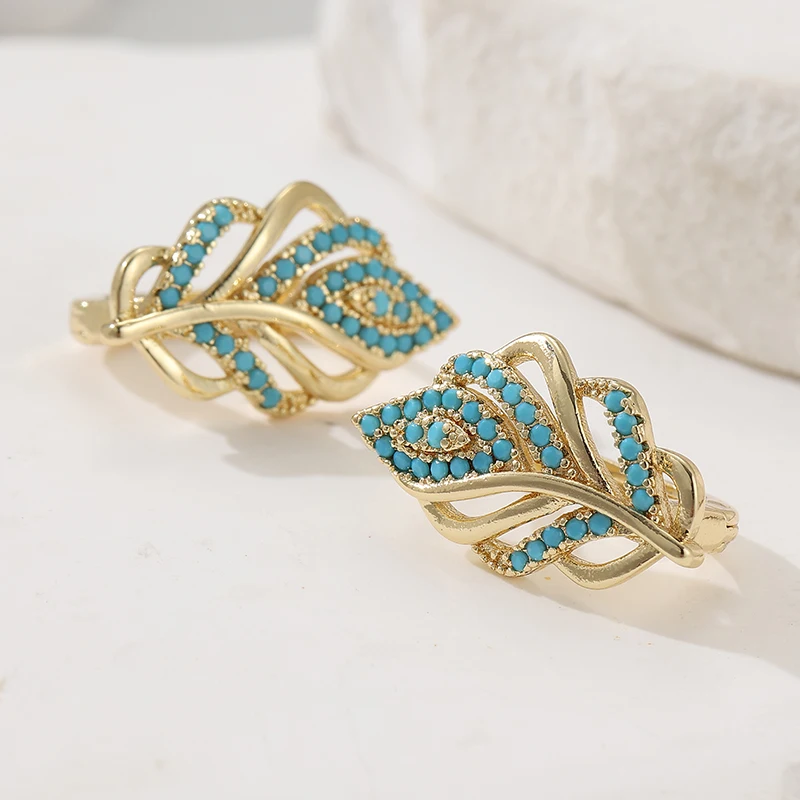 Pendientes de Aro con Forma de - Turquoise Stone Ring reseña y precio